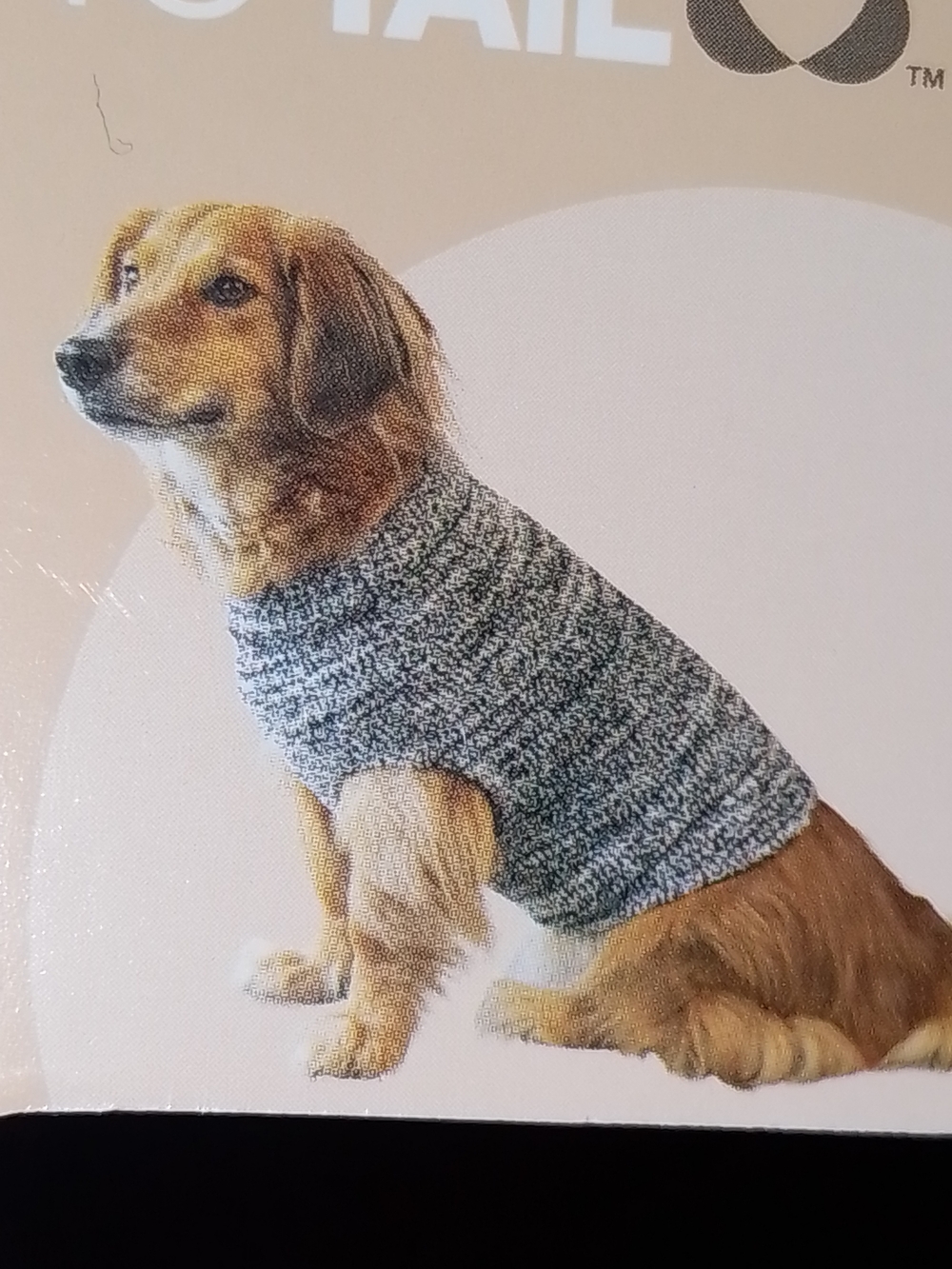 Ultra Cozy Pet Sweater - Black & White